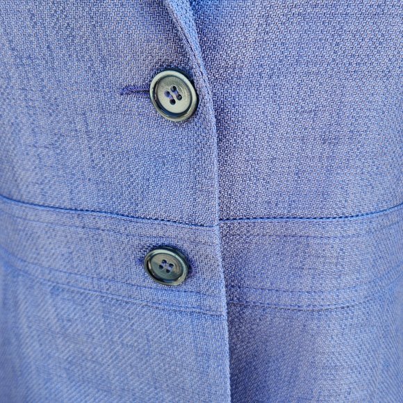 Tristan & Iseut Tailored Blazer Jacket Size 4 Like New - Picture 7 of 7